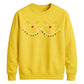 Cute Reindeer Lights Graphic Christmas Unisex Sweatshirt