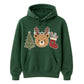 Cute Teddy Bear Reindeer Christmas Unisex Hoodie
