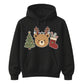 Cute Teddy Bear Reindeer Christmas Unisex Hoodie