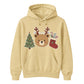 Cute Teddy Bear Reindeer Christmas Unisex Hoodie