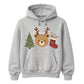 Cute Teddy Bear Reindeer Christmas Unisex Hoodie