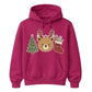Cute Teddy Bear Reindeer Christmas Unisex Hoodie