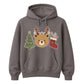 Cute Teddy Bear Reindeer Christmas Unisex Hoodie
