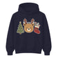 Cute Teddy Bear Reindeer Christmas Unisex Hoodie