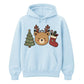 Cute Teddy Bear Reindeer Christmas Unisex Hoodie