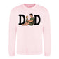 Personalised Image Father Child Father's Day Sweatshirt