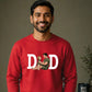 Personalised Image Father Child Father's Day Sweatshirt