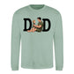 Personalised Image Father Child Father's Day Sweatshirt