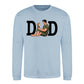 Personalised Image Father Child Father's Day Sweatshirt