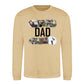 Dad Est Year Monochrome Photo Keepsake Father's Day Top