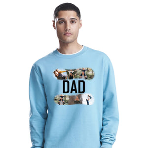 Dad Est Year Monochrome Photo Keepsake Father's Day Top