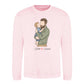 Custom Names Dad & Son Fathers Day Printed Style Sweatshirt