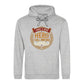 Best Dad Ever Fathers Day 2026 Printed Unisex Hoodie - Hero I Call Dad Moustache Crest - Fathers Day Gift UK