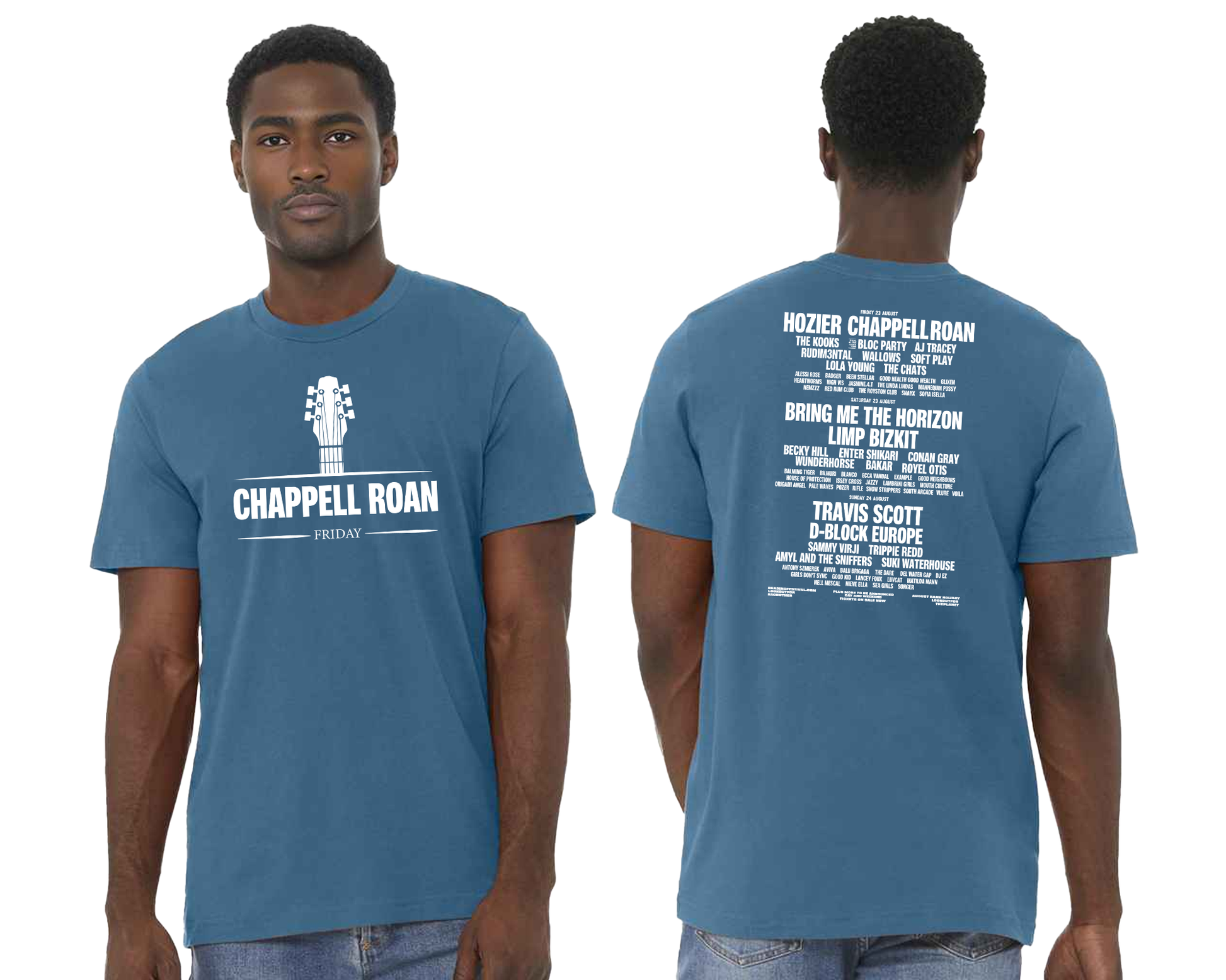 Chappell Roan Friday T-Shirt, Reading & Leeds Festival Printed Unisex Crew Neck Tee, Retail Fit Top M8471