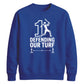 Defending Our Turf Women Cricket Printed Unisex Sweatshirt T20 Womens World Cup