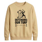 Defending Our Turf Women Cricket Printed Unisex Sweatshirt T20 Womens World Cup