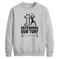 Defending Our Turf Women Cricket Printed Unisex Sweatshirt T20 Womens World Cup