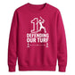 Defending Our Turf Women Cricket Printed Unisex Sweatshirt T20 Womens World Cup