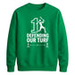 Defending Our Turf Women Cricket Printed Unisex Sweatshirt T20 Womens World Cup