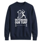 Defending Our Turf Women Cricket Printed Unisex Sweatshirt T20 Womens World Cup