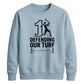 Defending Our Turf Women Cricket Printed Unisex Sweatshirt T20 Womens World Cup