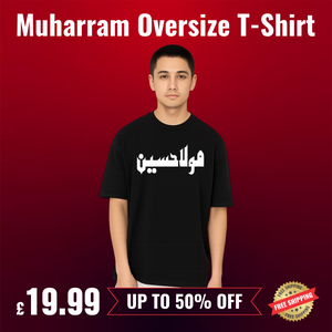 Mola Hussain Shirt, Muharram Azadari Unisex Tee, Karbala Zuljanah Islamic Shirt, Ashura Shia Remembrance Printed T-Shirt MH06