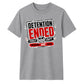 Detention Ended Personalised School Leavers Unisex T-Shirt