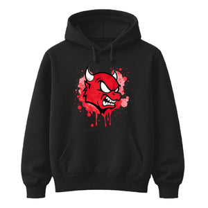 Devil Splatter Graphic FIFA Printed Unisex Hoodie FIFA World Cup 26