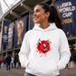 Devil Splatter Graphic FIFA Printed Unisex Hoodie FIFA World Cup 26