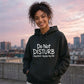 Do Not Disturb Slogan Peace Joy Vibe Graphic Unisex Hoodie