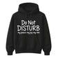 Do Not Disturb Slogan Peace Joy Vibe Graphic Unisex Hoodie