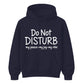 Do Not Disturb Slogan Peace Joy Vibe Graphic Unisex Hoodie