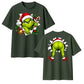 Double sided cheeky graphic Christmas Oversized T-Shirt