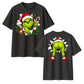 Double sided cheeky graphic Christmas Oversized T-Shirt