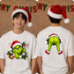 Double sided cheeky graphic Christmas Oversized T-Shirt