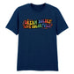 Dream Boldly Live Colourfully A Statement Unisex T-Shirt Pride Day LGBTQ