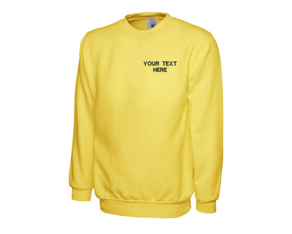 Custom Embroidery Sweatshirt E2156