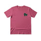 Heart Puzzle Sketch Embroidery T-Shirt - EWB103