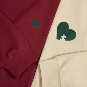 Heart Embroidery Sweatshirt - EWB103