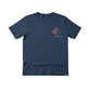 Two Halves, One Heart Sketch Embroidery T-Shirt - EWB104