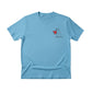 Two Halves, One Heart Sketch Embroidery T-Shirt - EWB104