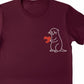 Two Halves, One Heart Sketch Embroidery T-Shirt - EWB104