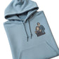 Wrapped in Love Outline Sketch Embroidery Hoodie - EWB105