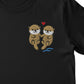 Two Bears, One Love Couple Embroidered T-Shirt - EWB106