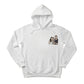 Wrapped in Love Outline Sketch Embroidery Hoodie - EWB105