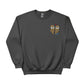 Two Bears, One Love Embroidery SweatShirt - EWB106