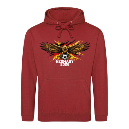 Eagle Design Germany 2026 Printed Unisex Hoodie