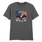 Eagle & Soccer USA 2026 Football Printed Unisex Tshirt