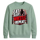 Eat Sleep Wrestle Repeat Wrestling Unisex Sweatshirt