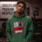 Eat Sleep Wrestle Repeat Wrestling Unisex Hoodie